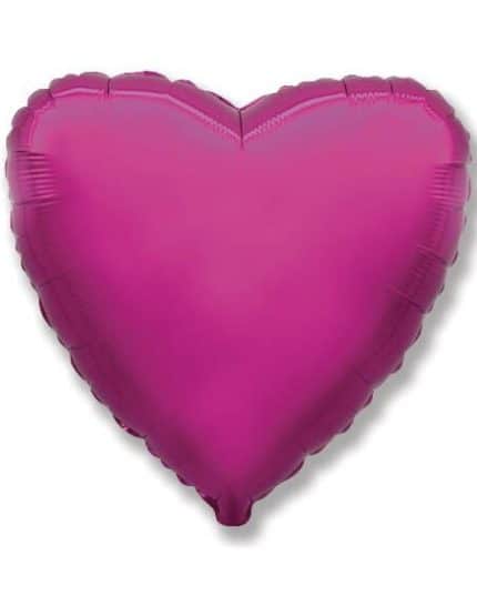 Сердце Пурпурный 46см