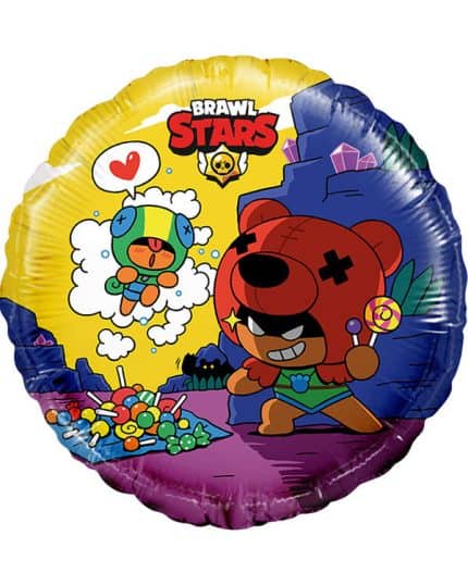 Круг Бравл Старс №4 Леон и Нита